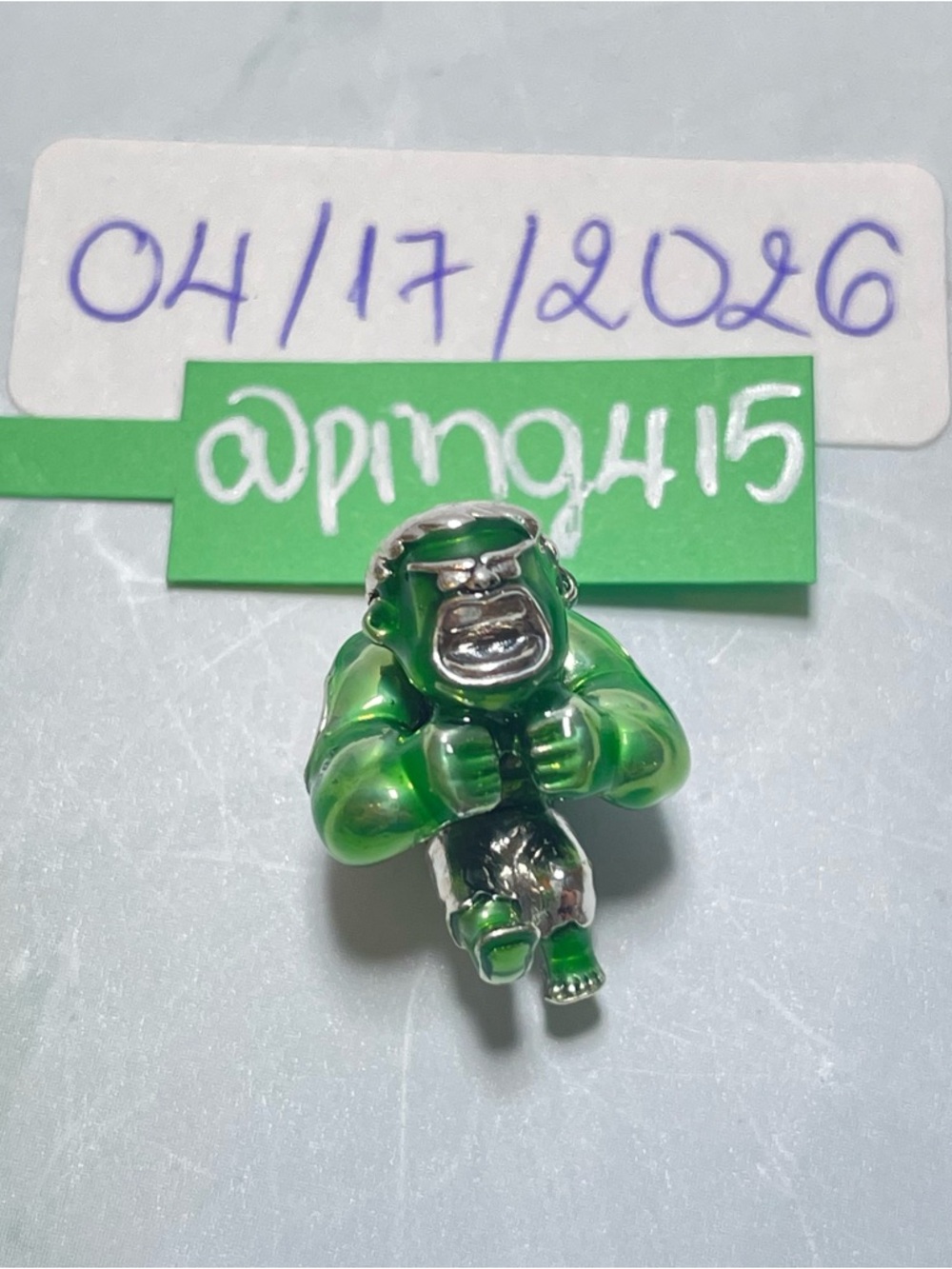 Pandora Marvel Hulk charm - Picture 12 of 14